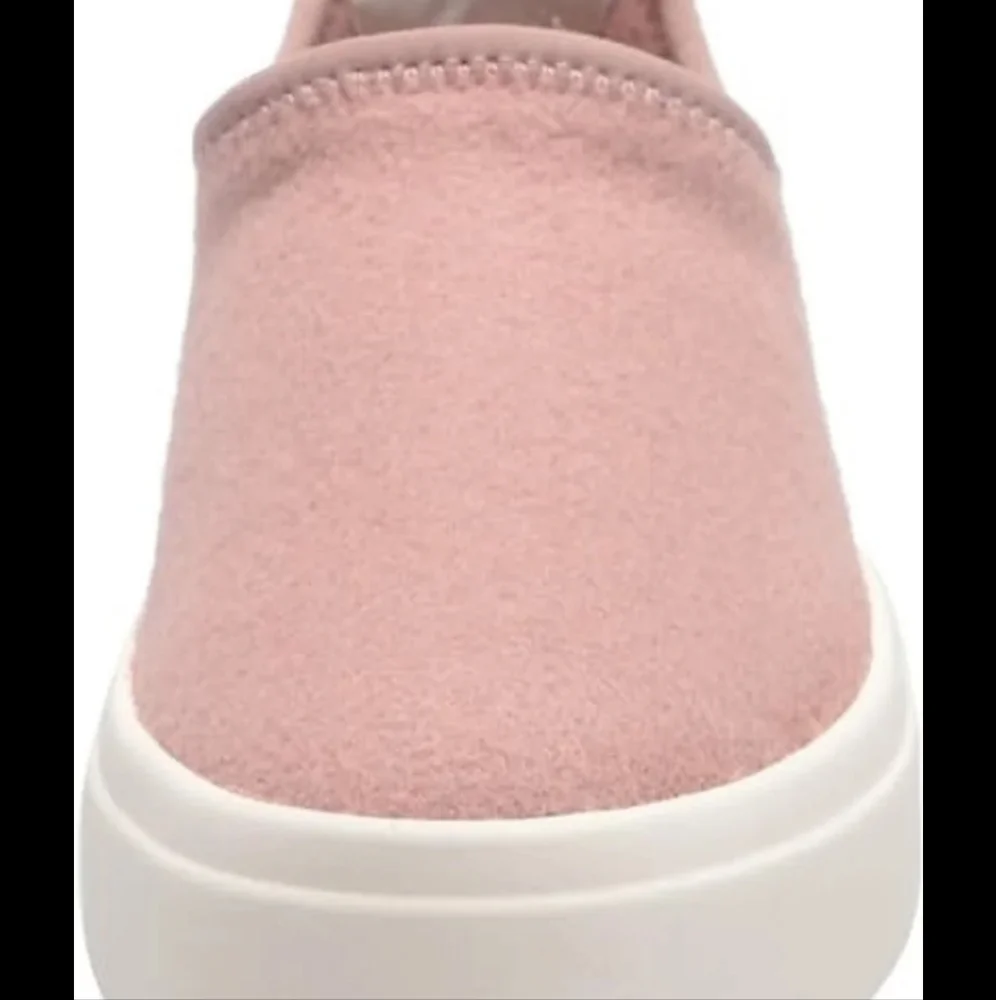LUCKY BRAND Wool & Leather Slip On Sneakers Tauve 8.5 M BNWT SO $90